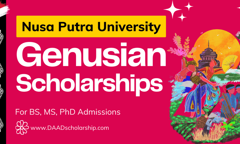 Genusian Scholarship 2024 at Nusa Putra University