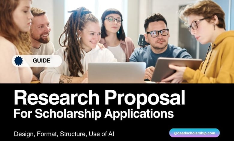 Research Proposal Design, Format, and Structure for Scholarship Applications in 2026