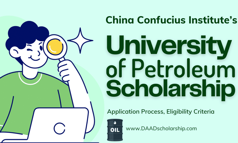 The China University of Petroleum's Confucius Institute Scholarships 2024