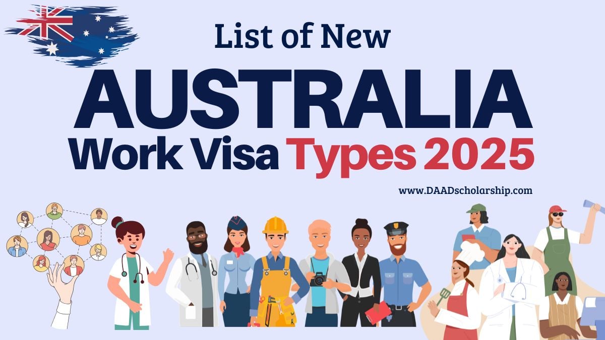 Australian Work Visa Types Updated for 2025 - List of Changes