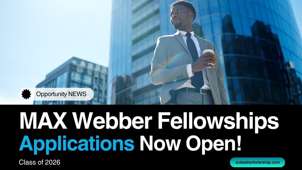 Max Weber Fellowships 2026 for International Students