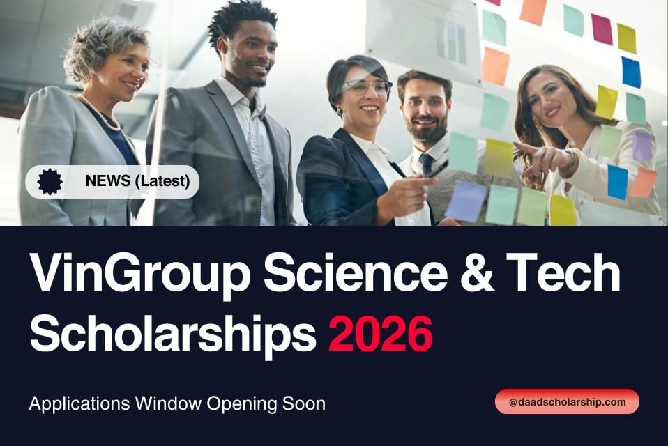 VinGroup Science & Technology Scholarship 2026 for PhD Admissions Abroad