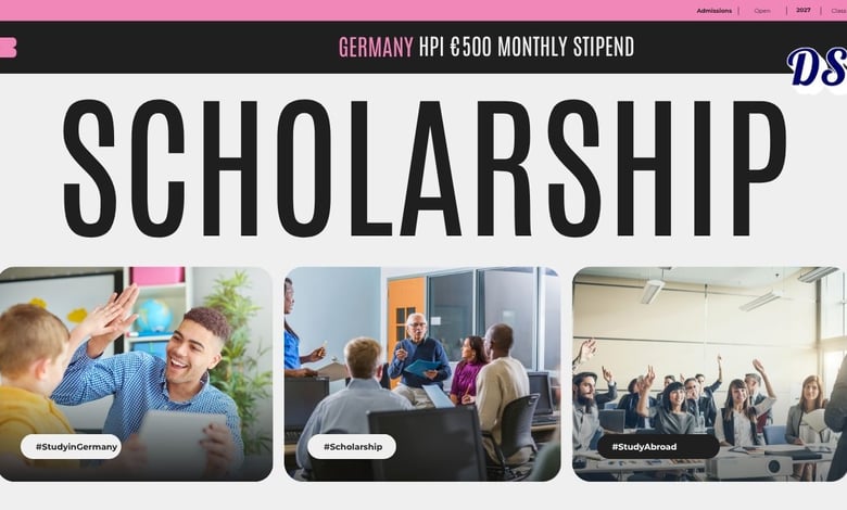 Germany HPI Scholarships 2026 Open with €500 Stipend Open