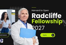 50 Harvard Radcliffe Fellowships of $78000 Stipend Announced for 2027-2028 Entry