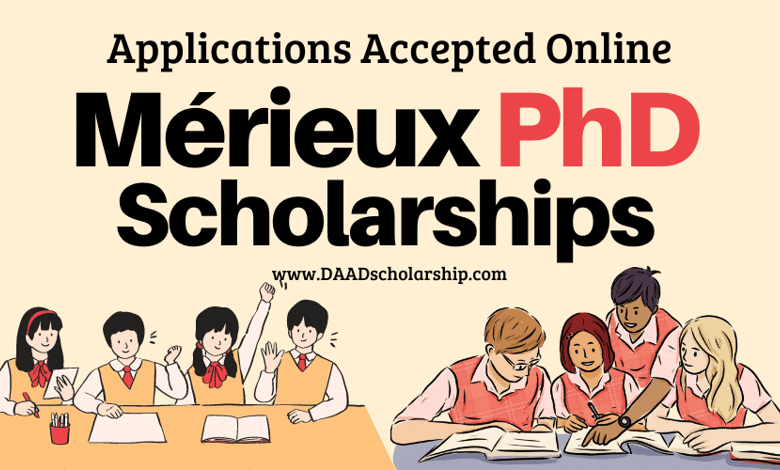 Mérieux Foundation and IRD Joint PhD Scholarship 2024