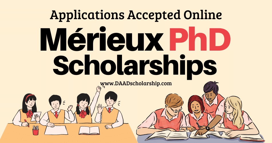 Mérieux Foundation and IRD Joint PhD Scholarship 2024
