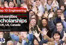 Top 10 Engineering Universities Scholarships in USA, UK & Canada (2026 Admissions)