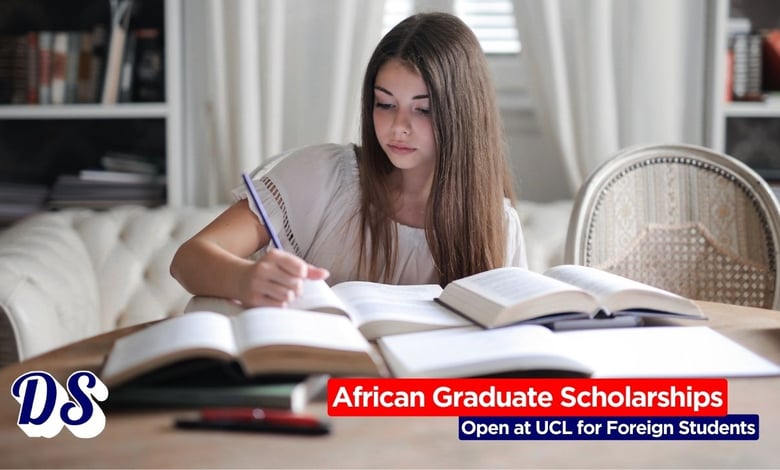 African Graduate Scholarship 2026 Open at UCL