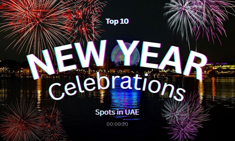 Top 10 New Year 2026 Celebration Spots in UAE for Everyone With Fireworks and Drone Shows