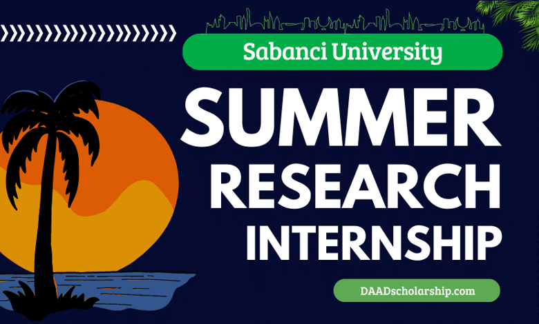 Sabanci University's PURE Summer Research Internship 2024