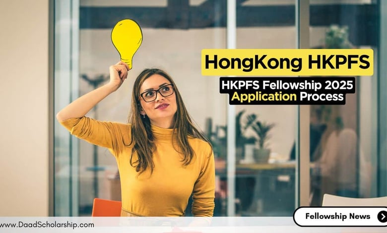 Hongkong HKPFS Fellowship 2025-2026 Online Application Process Explained