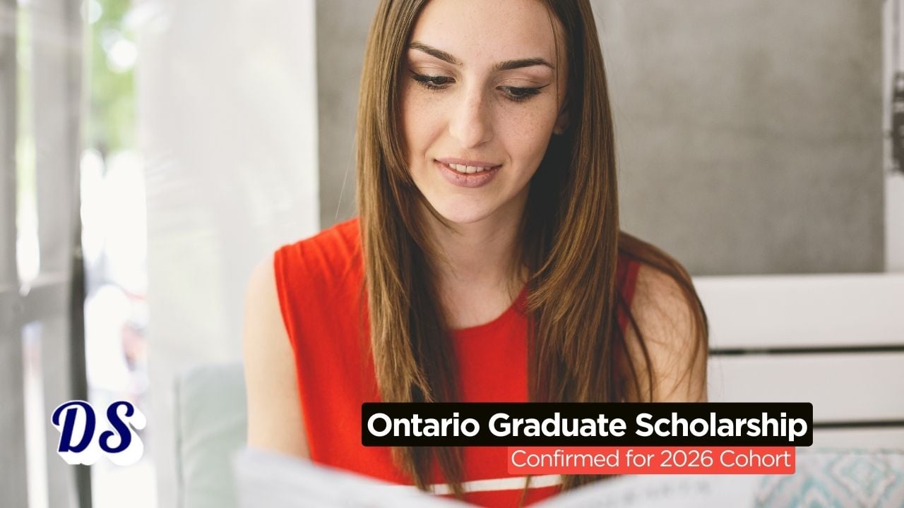 Ontario Graduate $15,000 Scholarship (OGS) 2026 of Canada Open