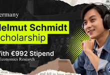 German DAAD Helmut Schmidt Scholarships 2027 in Economics With €992 Monthly Stipend and Allowances