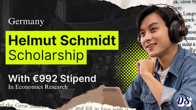 German DAAD Helmut Schmidt Scholarships 2027 in Economics With €992 Monthly Stipend and Allowances