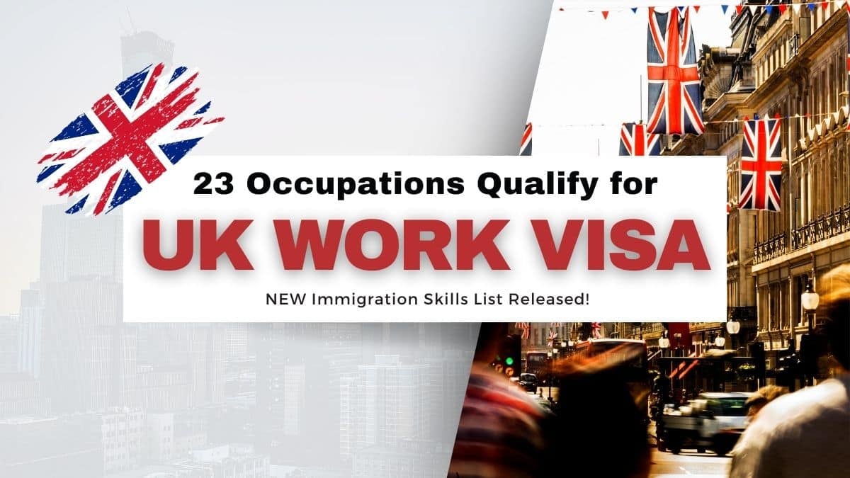 23 Occupations Qualifying for UK Skilled Worker Visas on Immigration Salary List (ISL) 2025