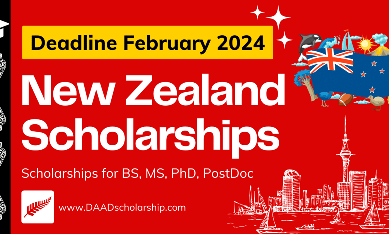 New Zealand Scholarships 2024 Deadlines Before February 2024