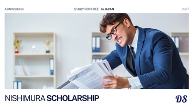 Nishimura Japan International Scholarship 2027 - 9 Steps Application Process