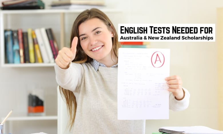English Language Tests Required for Australia and New Zealand Government Scholarships