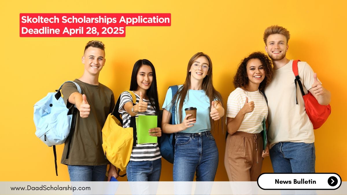 Skoltech Scholarships Application Deadline Approaching (April 28, 2025)