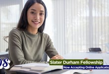 Slater Fellowship 202627 at Durham University