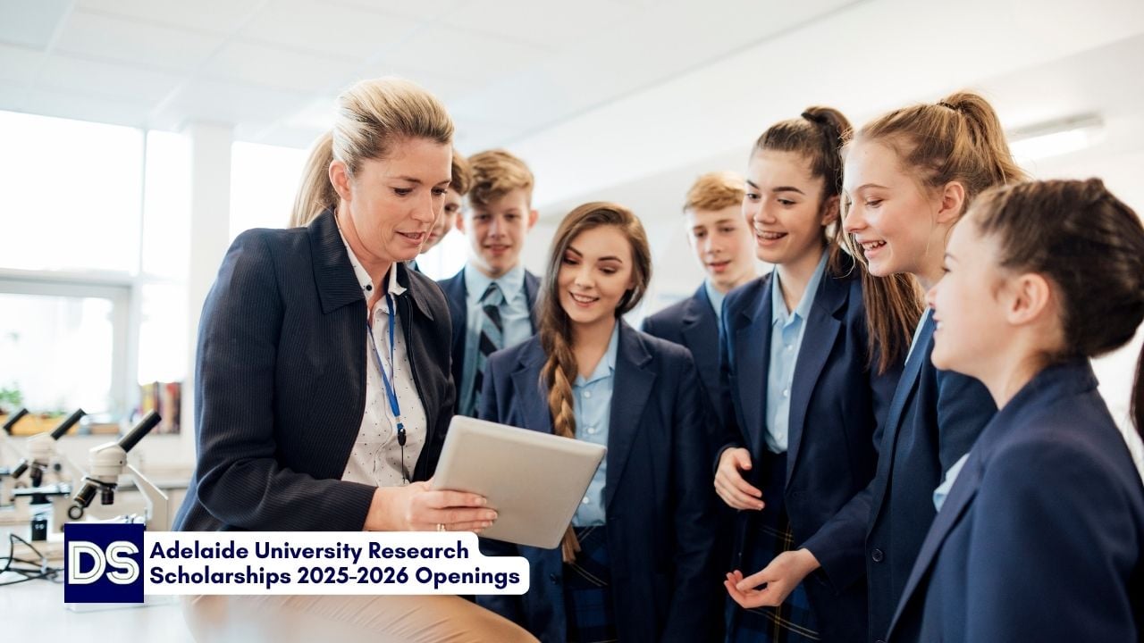 Adelaide University Research Scholarships 2025-2026 Openings