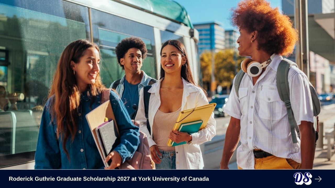 Roderick Guthrie Graduate Scholarship 2027 at York University of Canada