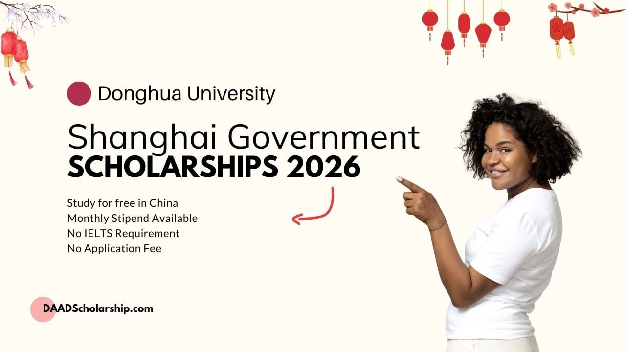 Donghua University Shanghai Government Scholarships 2026 Open