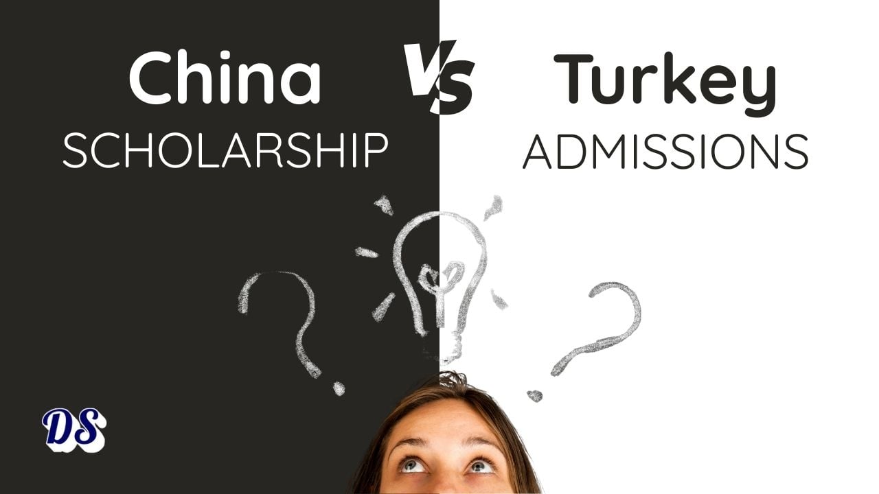 China VS Turkey Fully Funded Scholarship 2026 Admissions for BS, MS, PHD