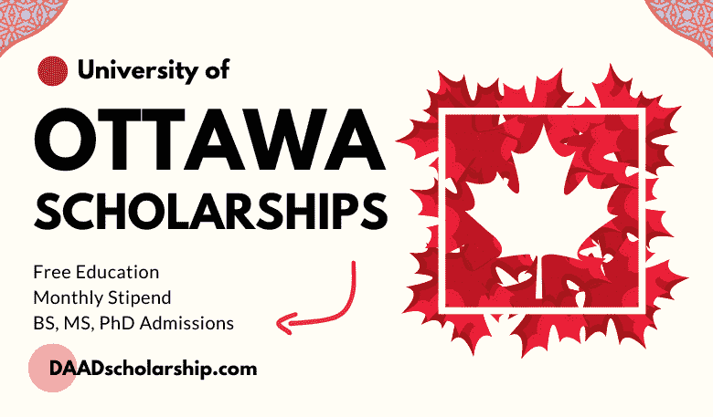 Canadian University of Ottawa Scholarships 2024 for International Students