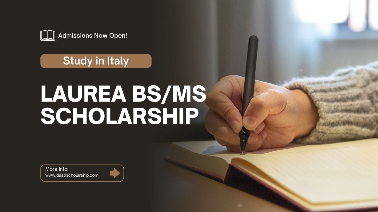 Italy Laurea Scholarships 2026 for Bachelors, and Master Degree