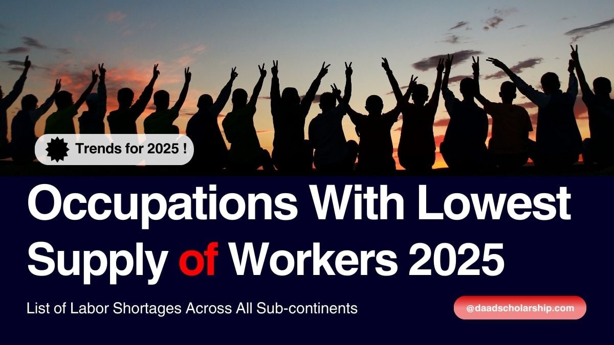 Occupations With Lowest Supply of Workers Globally (2025)