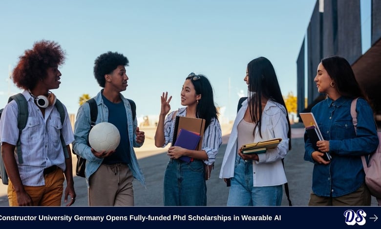Constructor University Germany Opens Fully-funded Phd Scholarships in Wearable AI for 2027 Cycle