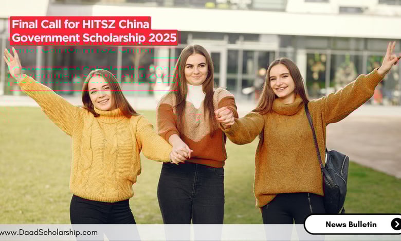 Final Call for HITSZ China Government Scholarship 2025