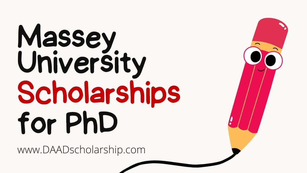 Massey University Doctoral Scholarship 2024