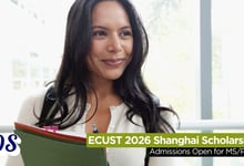 ECUST 2026 Shanghai Government Scholarship Open