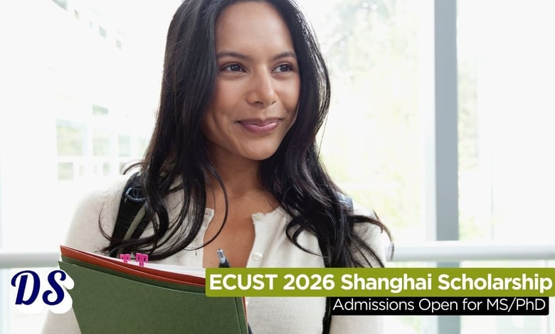ECUST 2026 Shanghai Government Scholarship Open