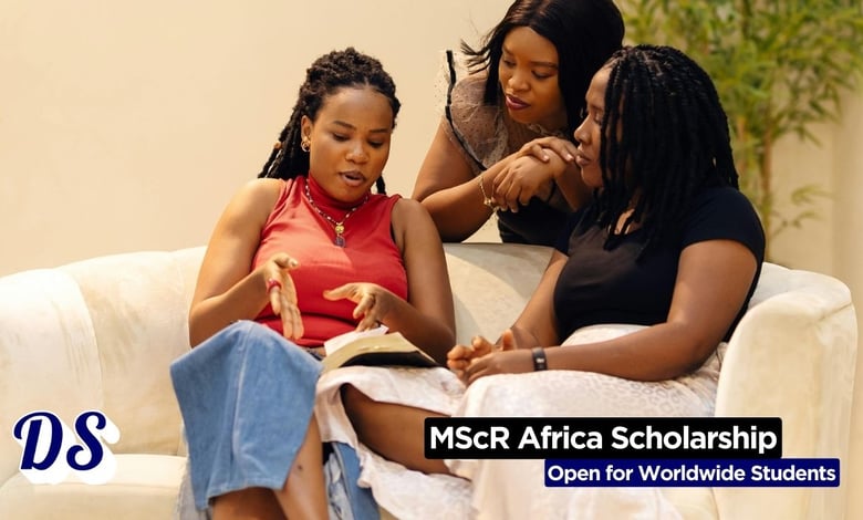 MScR Sustainable African Futures (SAF) Scholarship 202627 Opens for Global Applicants
