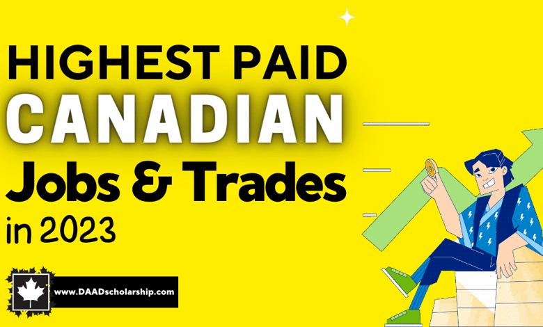 Canadian Highest Paid Occupations and Trades in 2023 Recap