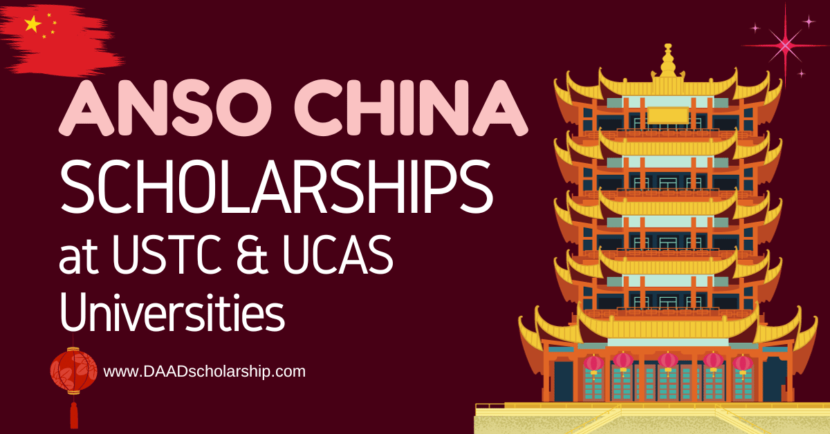 ANSO Scholarship for Young Talents 2024-2025 in China