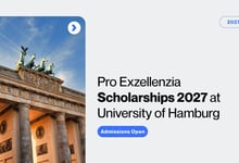 Pro Exzellenzia Scholarships 2027 at University of Hamburg Process of Application