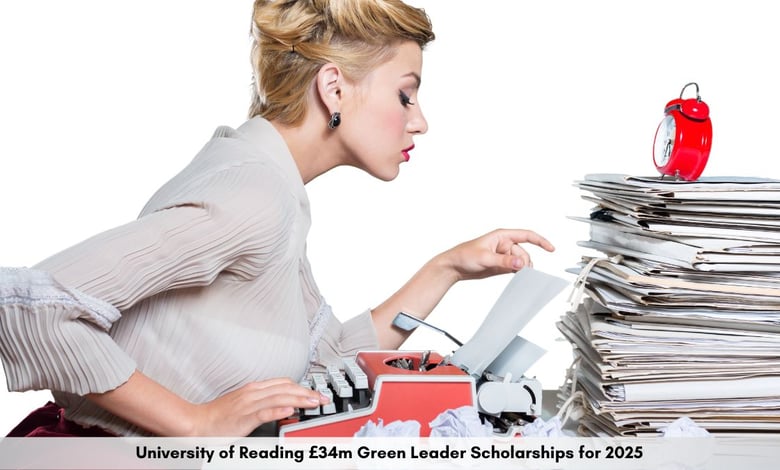 University of Reading £34m Green Leader Scholarships for 2025