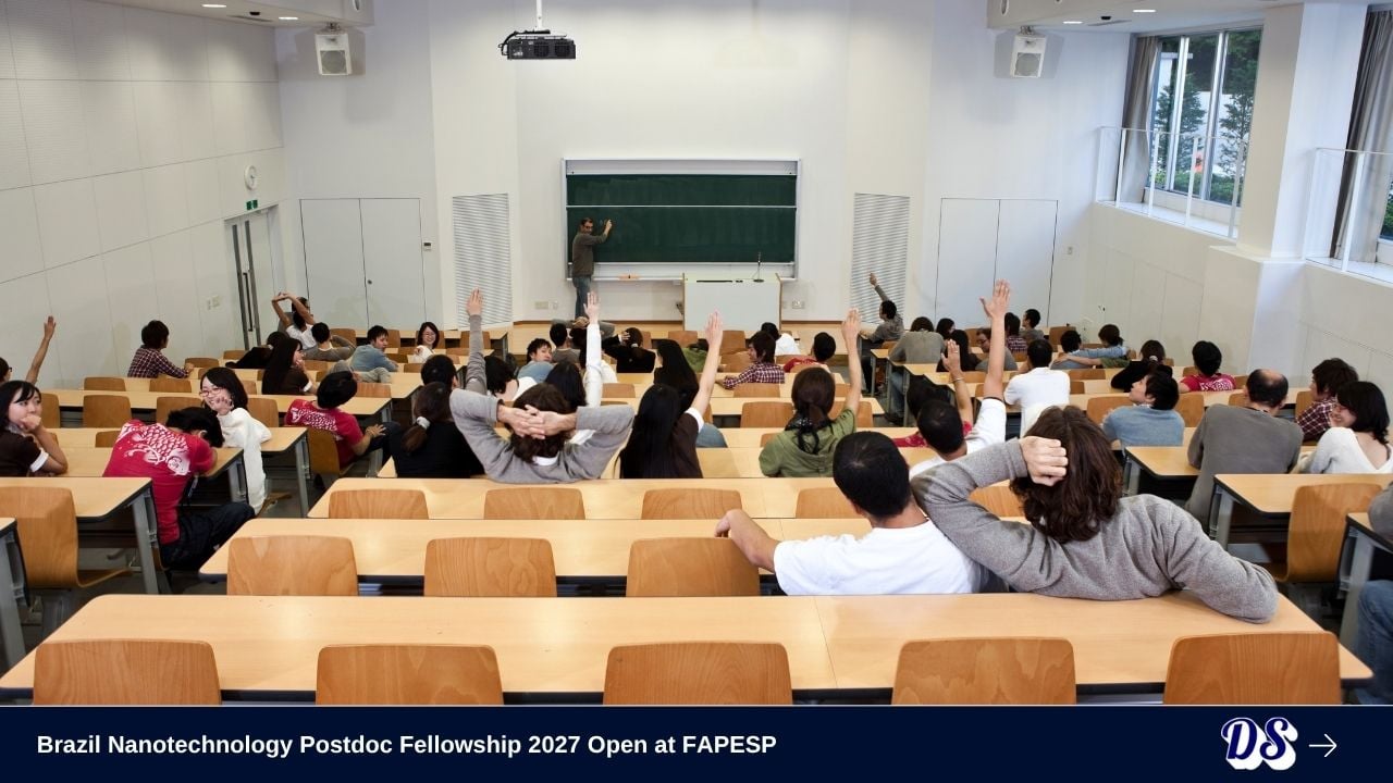 Brazil Nanotechnology Postdoc Fellowship 2027 Open at FAPESP