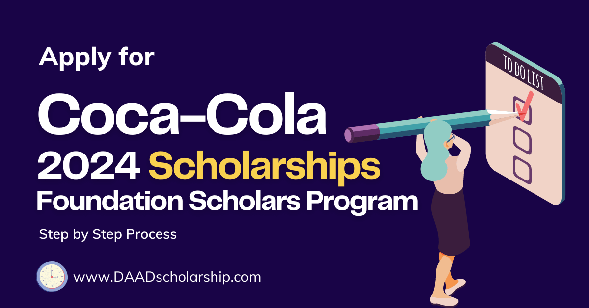 Coca-Cola Scholars Foundation Scholarships 2024
