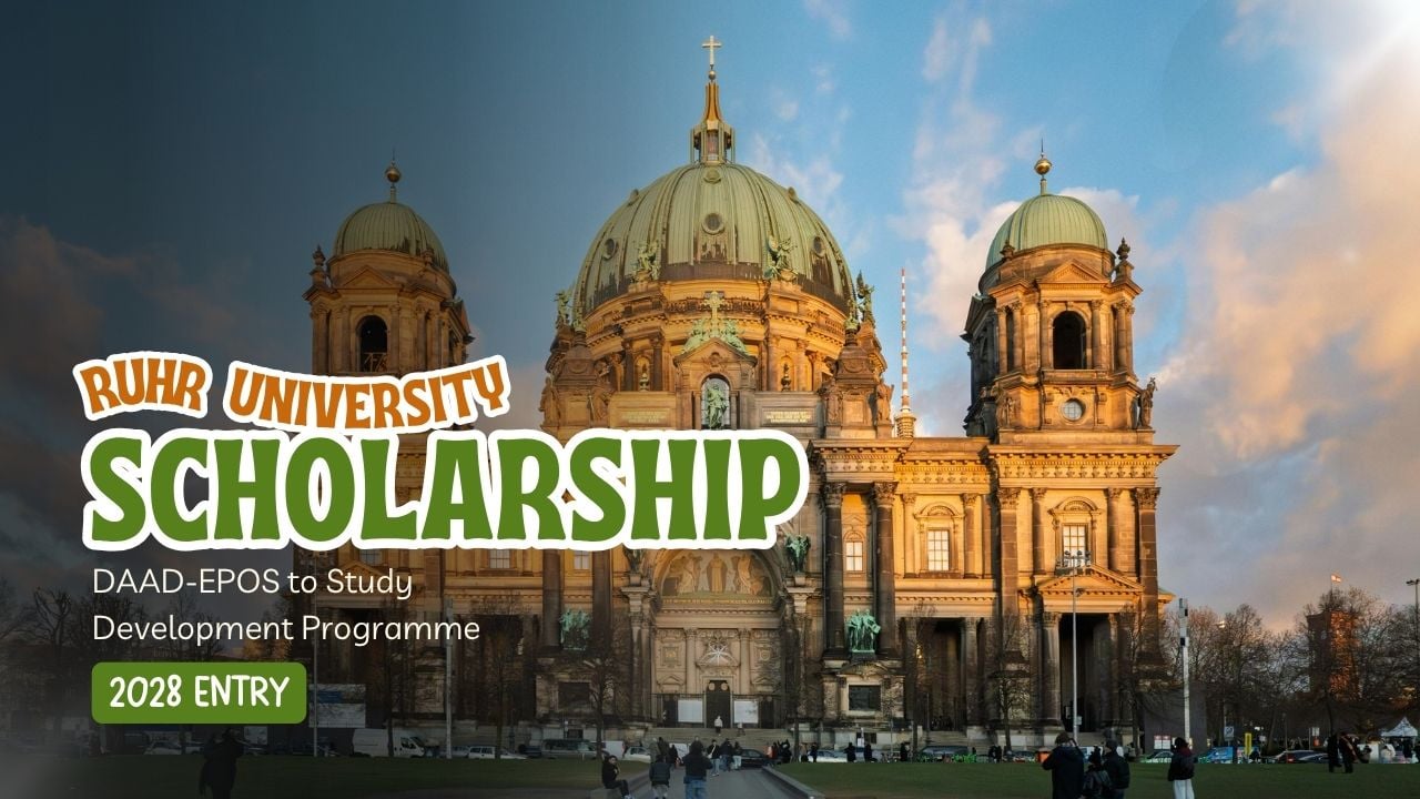 Ruhr University Offering DAAD-EPOS Scholarships 2028 to Study Development Management in Germany