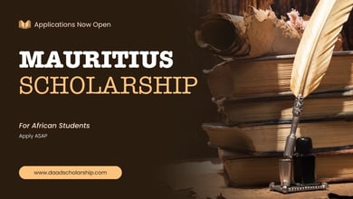 Mauritius Africa Scholarship 2026 for African Students
