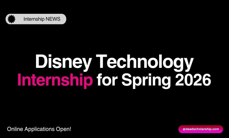 Disney Technology Internship 2026 in Philadelphia
