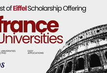 List of France Universities for Admissions on Eiffel Scholarship 2027 (With Deadlines)
