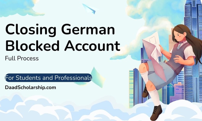 Closing a German Blocked Bank Account Process
