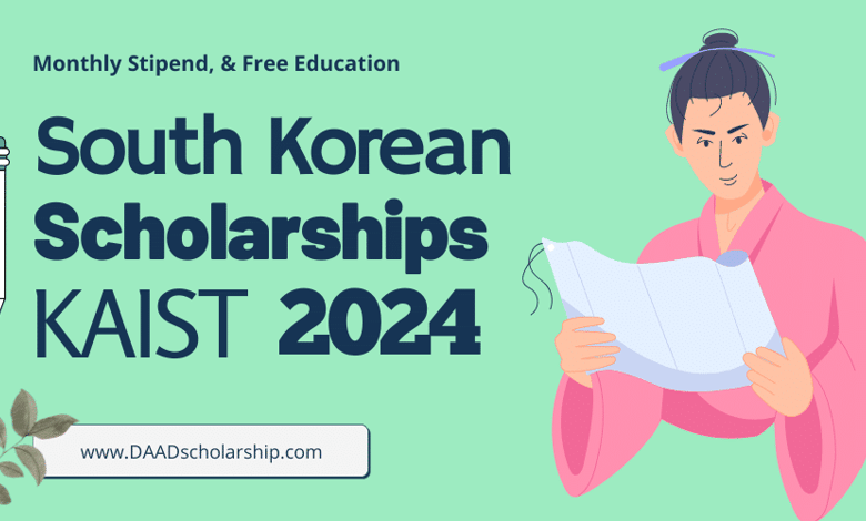 KAIST (South Korean) Scholarship 2024 for International Students