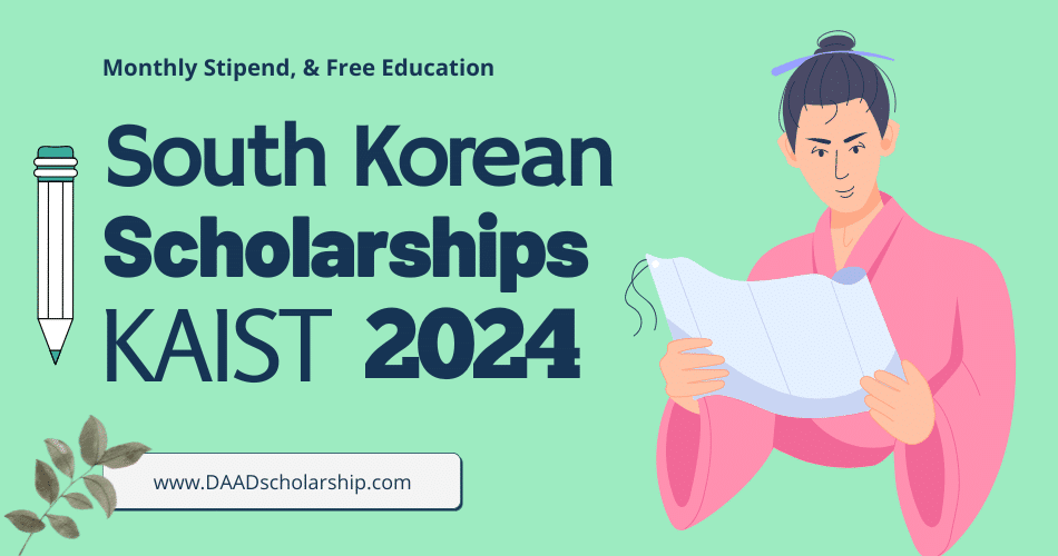 KAIST (South Korean) Scholarship 2024 for International Students